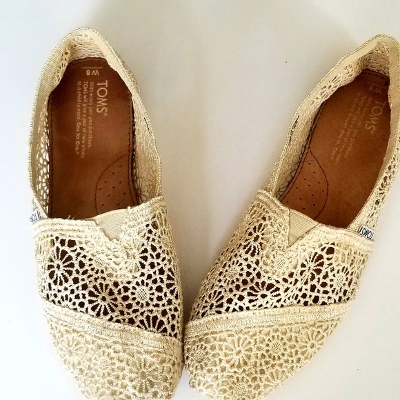 Toms Shoes - Tom's CROCHET SLIP-ON